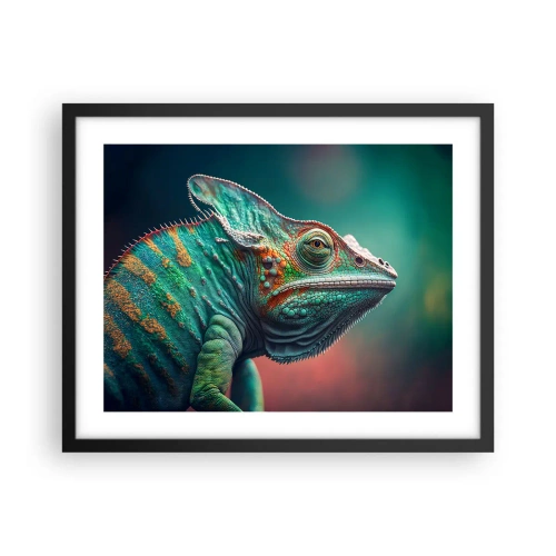 Poster in cornice nera - Mi vedi? Non va bene... - 50x40 cm
