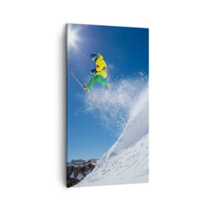 Quadro su tela - Stampe su Tela - Ballando con i monti - 45x80 cm