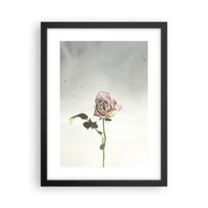 Poster in cornice nera - Il benvenuto alla primavera - 30x40 cm