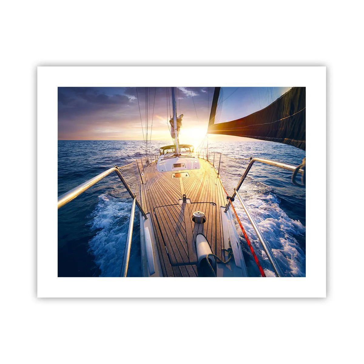 Poster - Correndo sulle onde - 50x40 cm