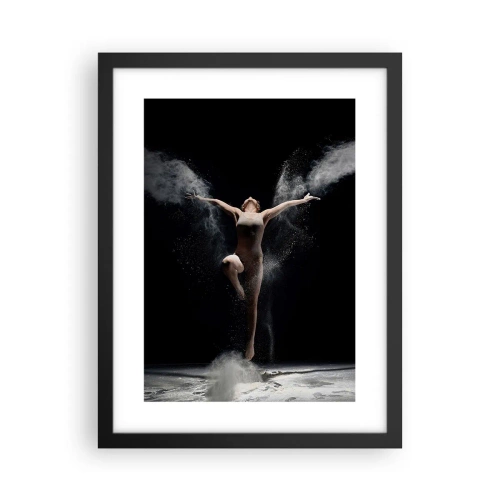 Poster in cornice nera - Gli elfi esistono - 30x40 cm