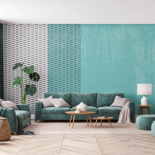 Fotomurali Premium Canvas - Composizione equilibrata - Astrazione, Grafica, Pezzo - 350x256 cm