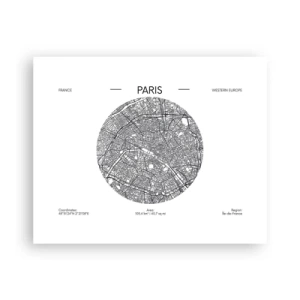 Poster - Anatomia di Parigi - 50x40 cm