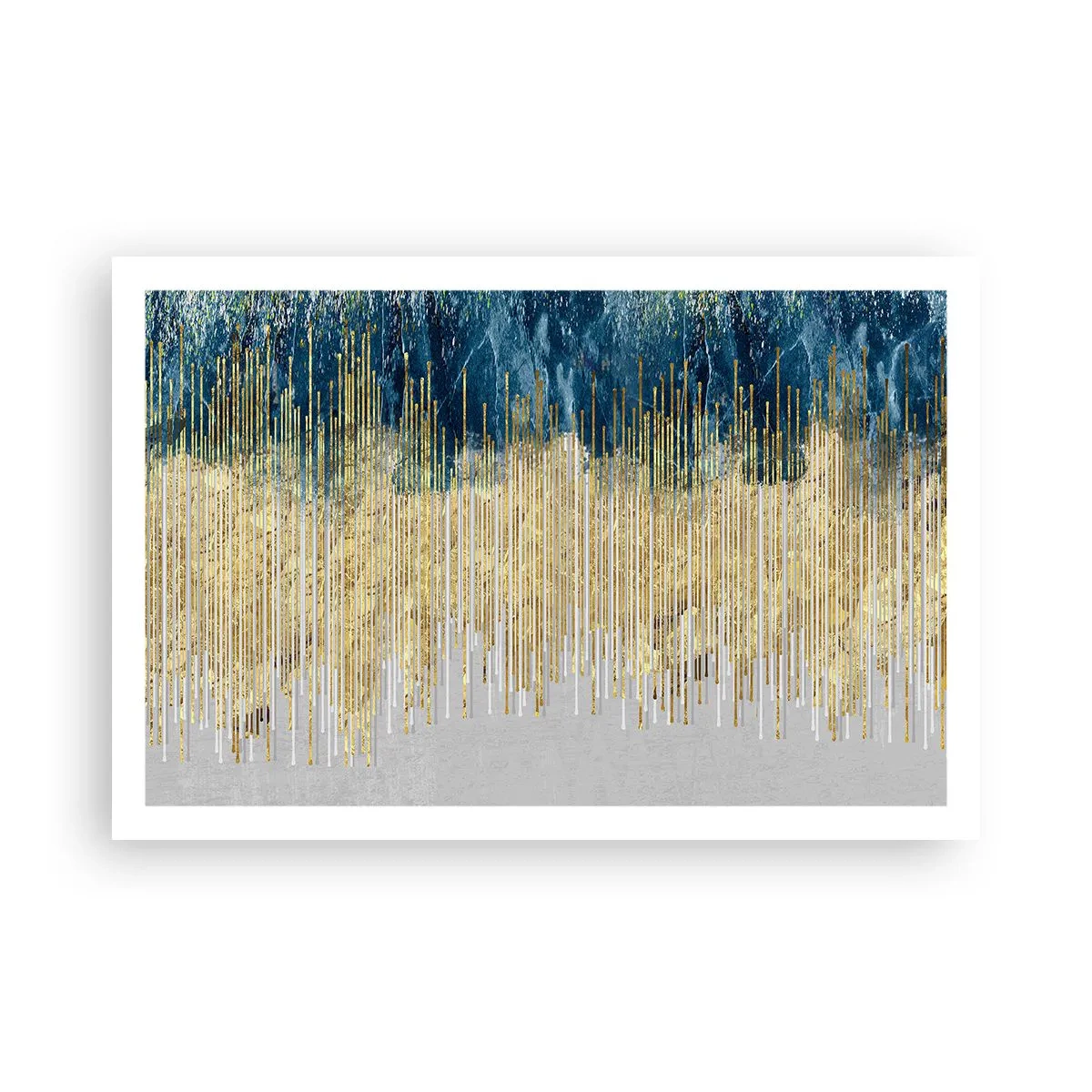 Poster - Confine dorato - 91x61 cm