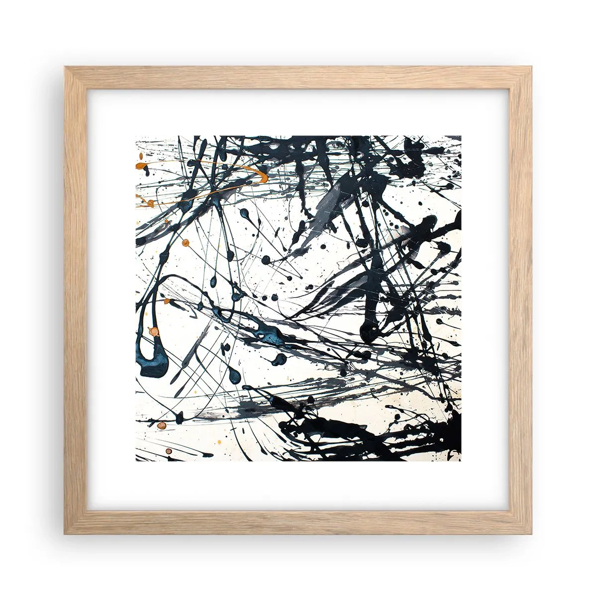 Poster in cornice rovere chiaro - Ha senso o non ha senso? - 30x30 cm