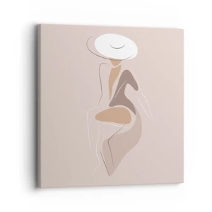 Quadro su tela - Stampe su Tela - Essere una dama - 30x30 cm