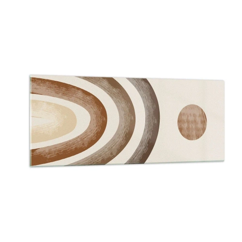 Quadro su vetro - In una galassia lontana - 100x40 cm