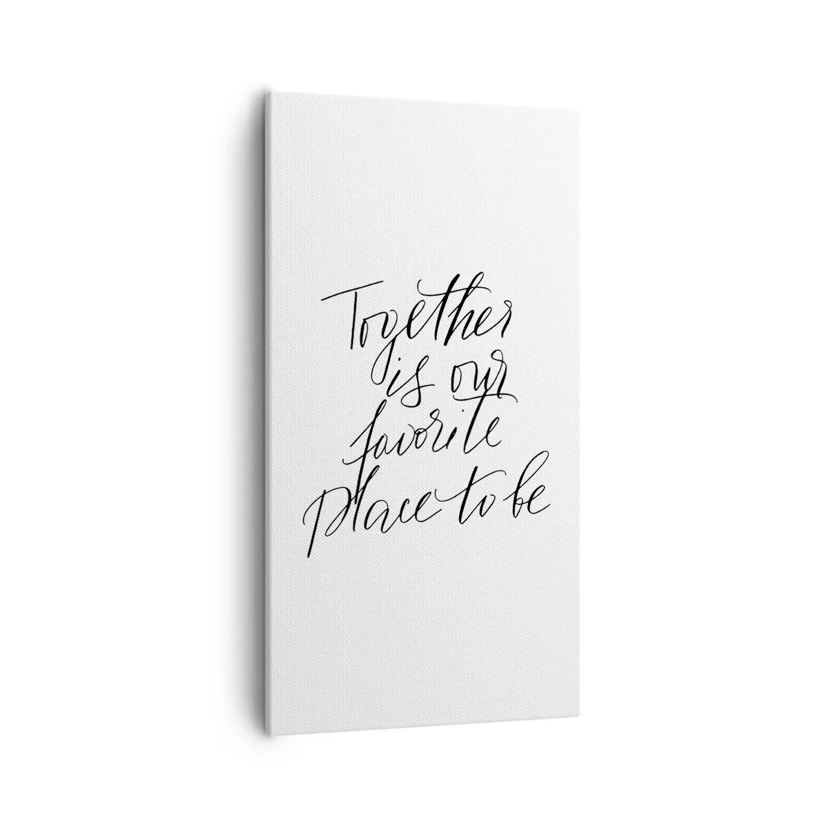 Quadro su tela - Stampe su Tela - Anche tu lo senti? - 55x100 cm