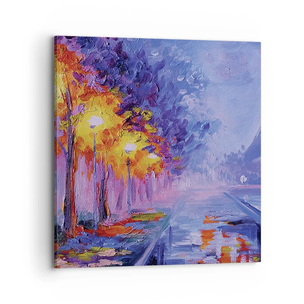 Quadro su tela - Stampe su Tela - Passeggiata da sogno - 70x70 cm