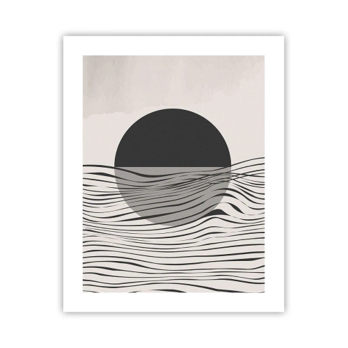 Poster - Composizione a metà - 40x50 cm