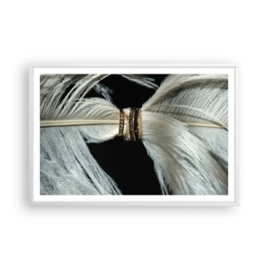 Poster in cornice bianca - ...e non ti lascerò... - 91x61 cm