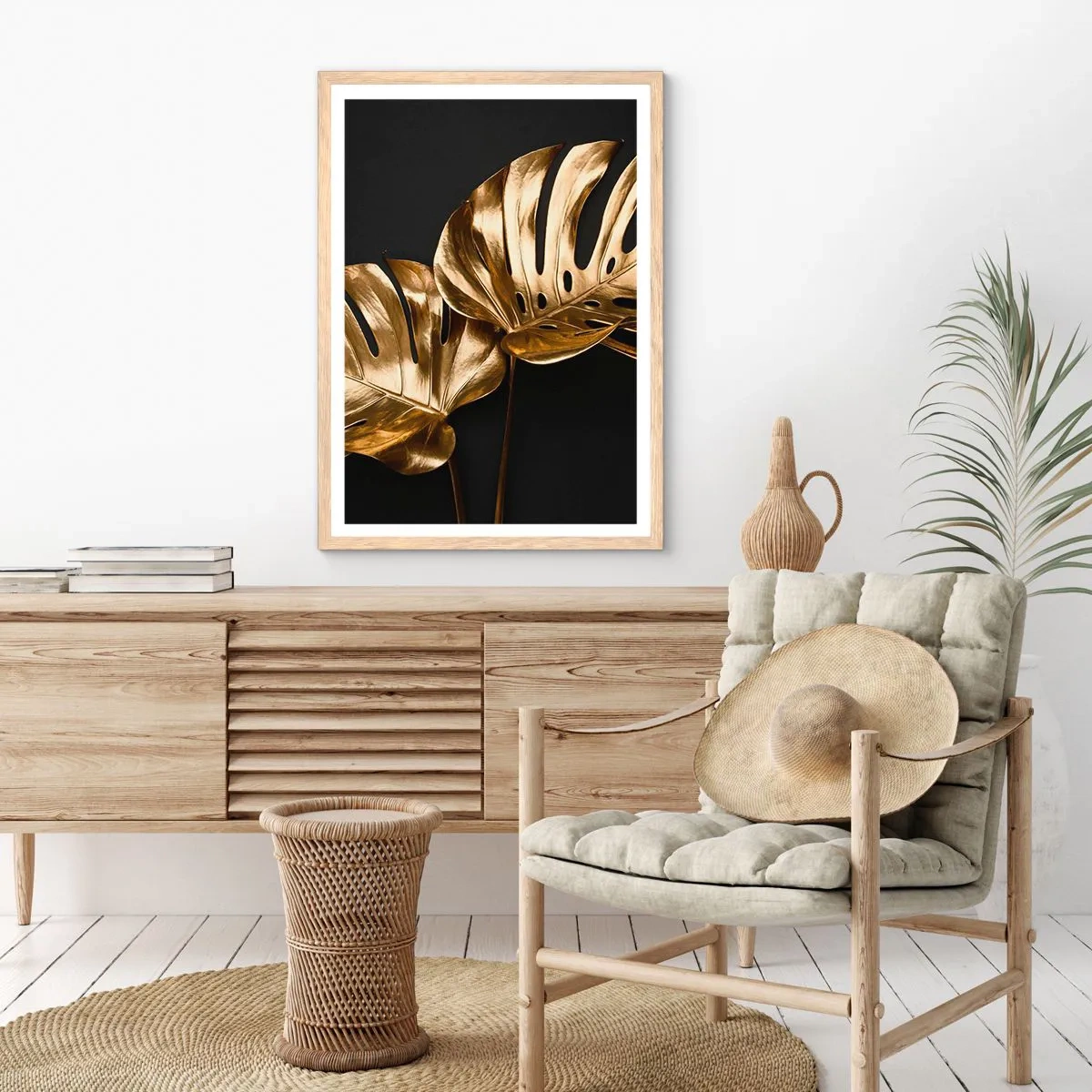 Poster in cornice rovere chiaro - I tesori della natura - 40x50 cm