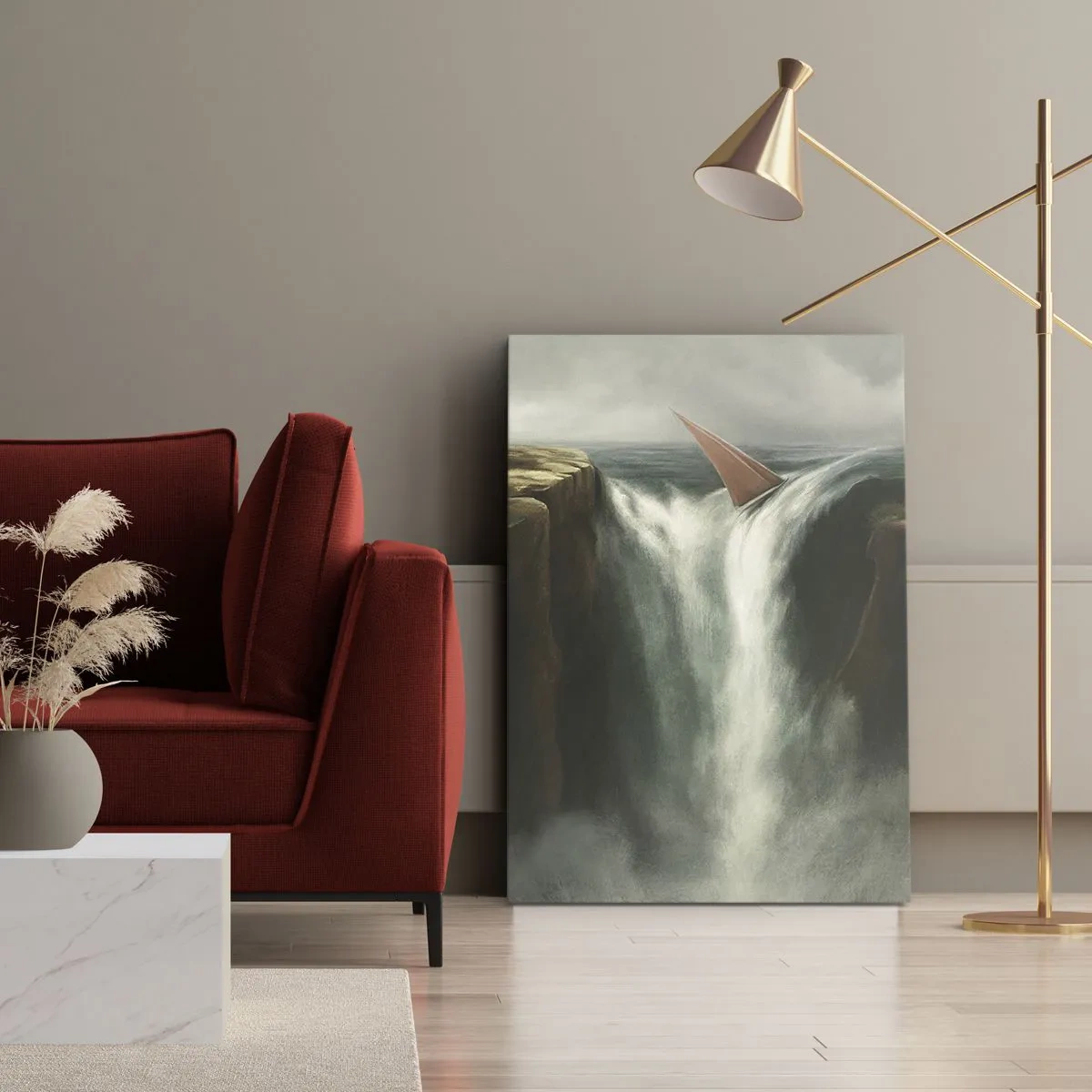 Quadro su tela - Stampe su Tela - Un avvertimento per la vita - 70x100 cm