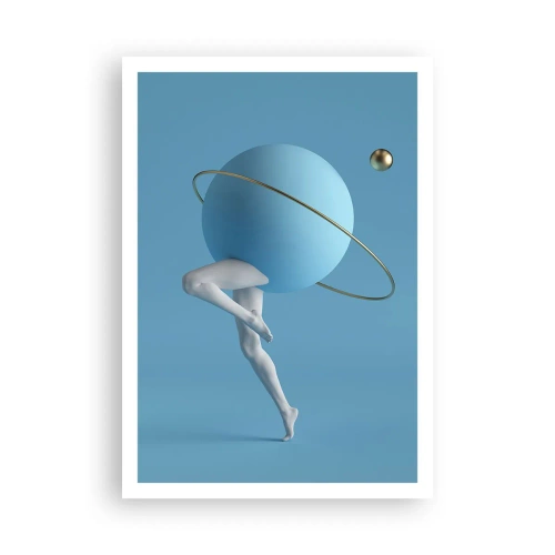 Poster - E i pianeti folleggiano - 70x100 cm