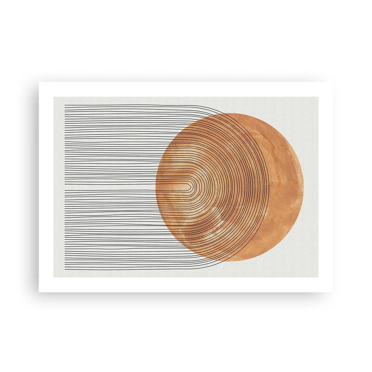 Poster - Composizione solare - 70x50 cm