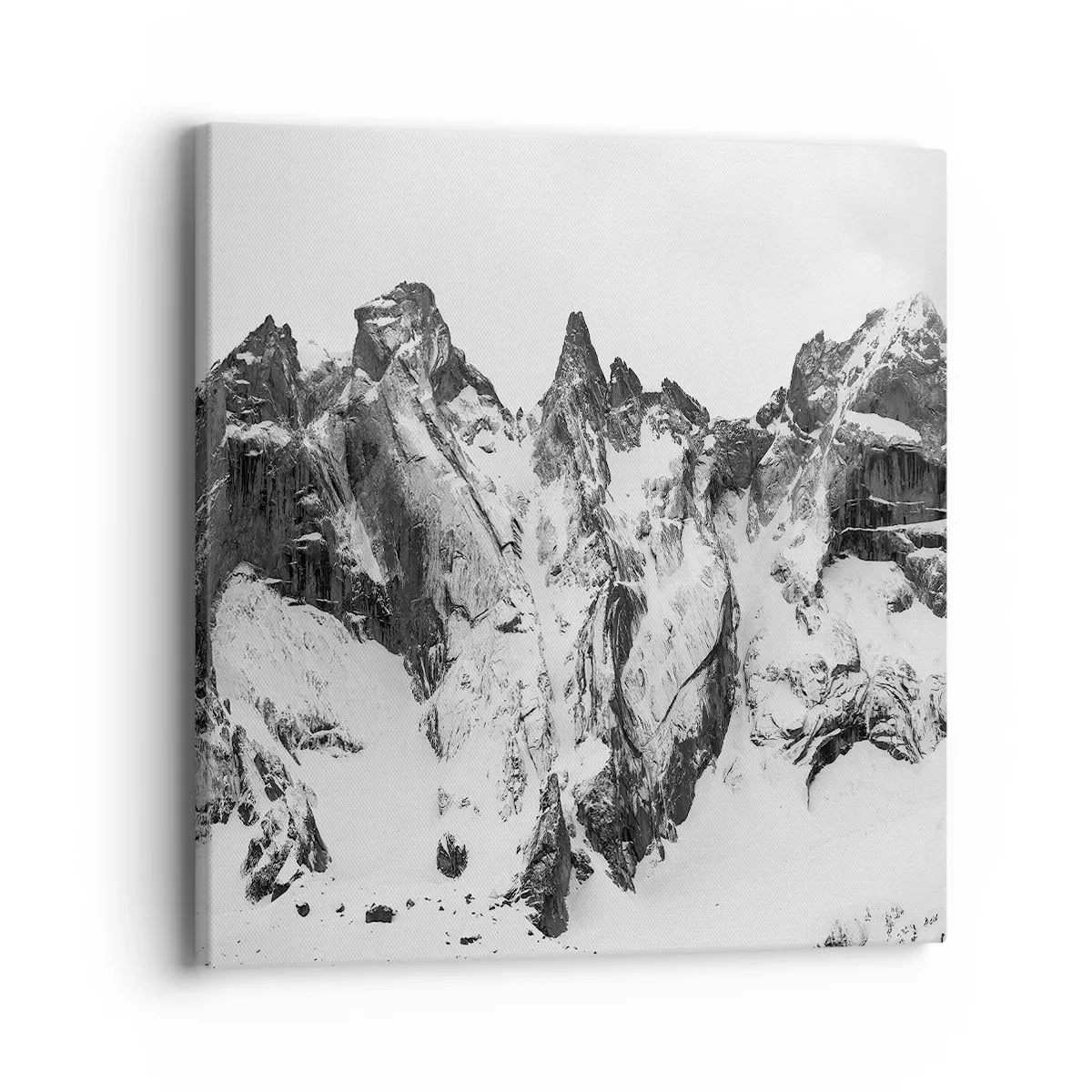 Quadro su tela - Stampe su Tela - Cresta minacciosa di granito - 40x40 cm