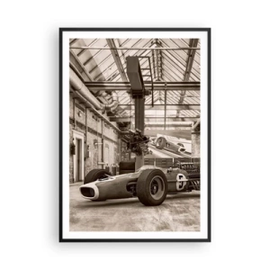 Poster in cornice nera - Il riposo del vincitore - 70x100 cm