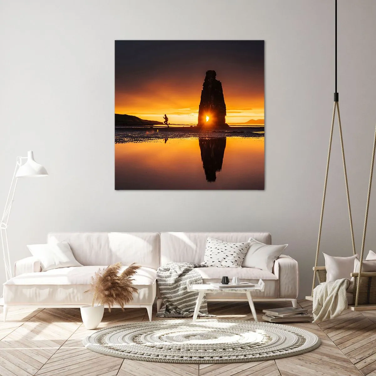 Quadro su tela - Stampe su Tela - Solo tu e la natura - 60x60 cm