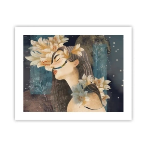 Poster - La favola della principessa con i gigli - 50x40 cm