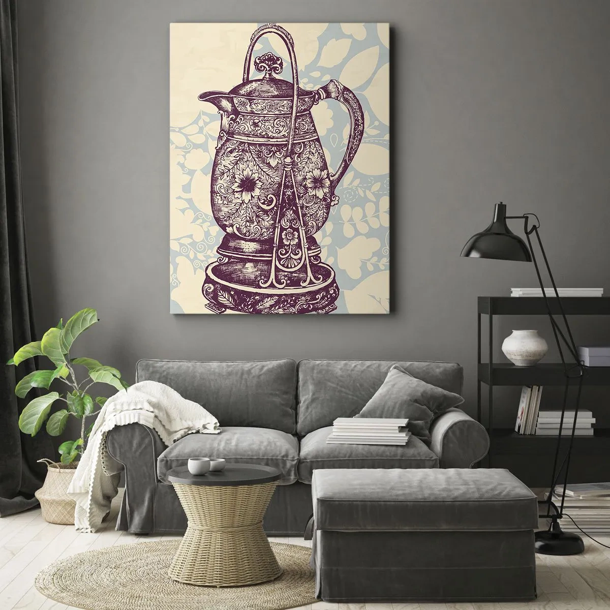 Quadro su tela - Stampe su Tela - La bellezza del quotidiano - 65x120 cm