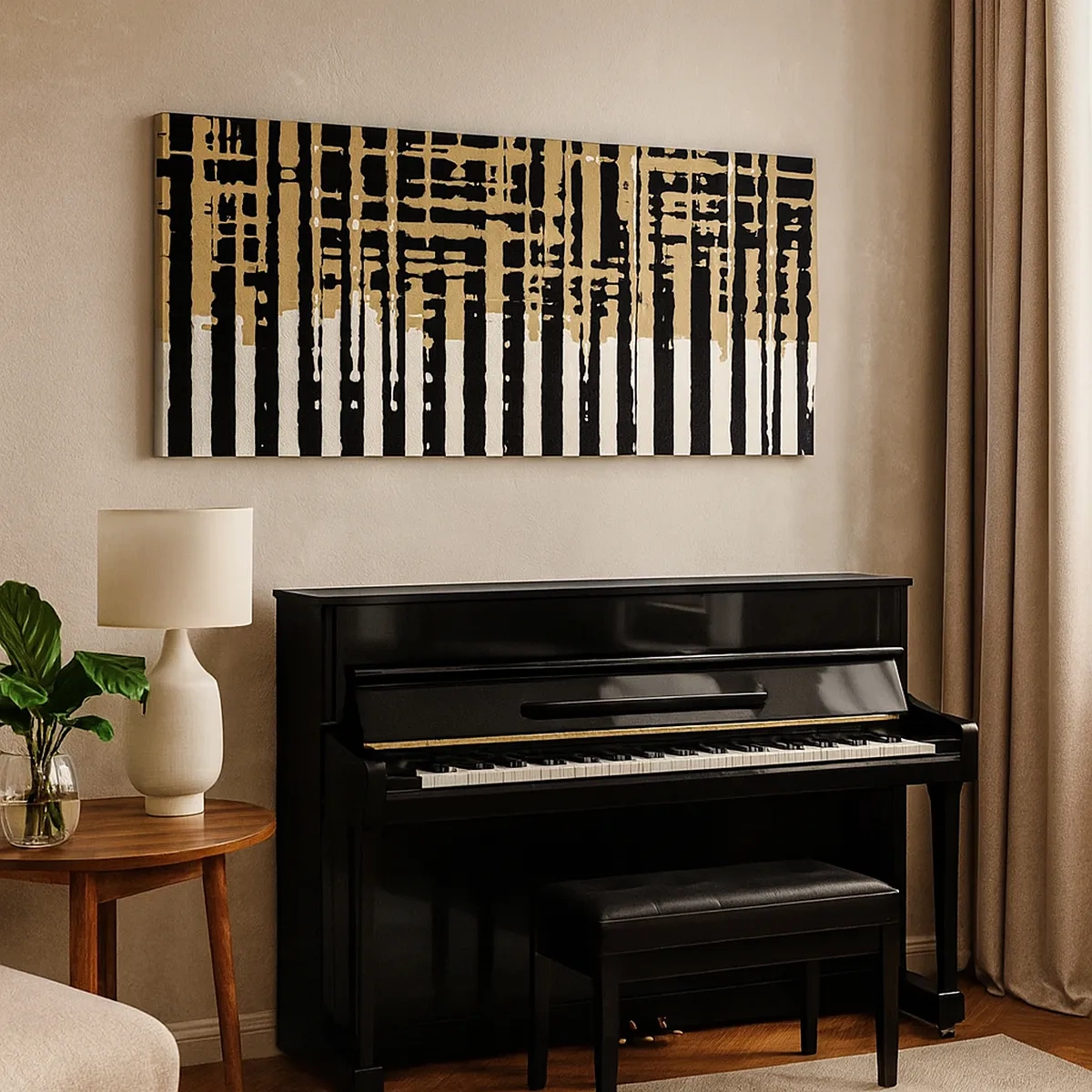 Quadro su tela - Stampe su Tela - Astrazione architettonica - 30x30 cm