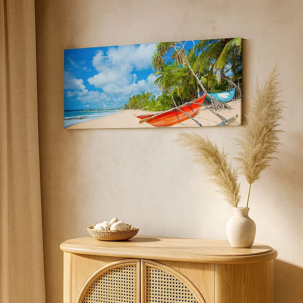 Quadro su tela - Stampe su Tela - La bellezza dei tropici - 100x40 cm