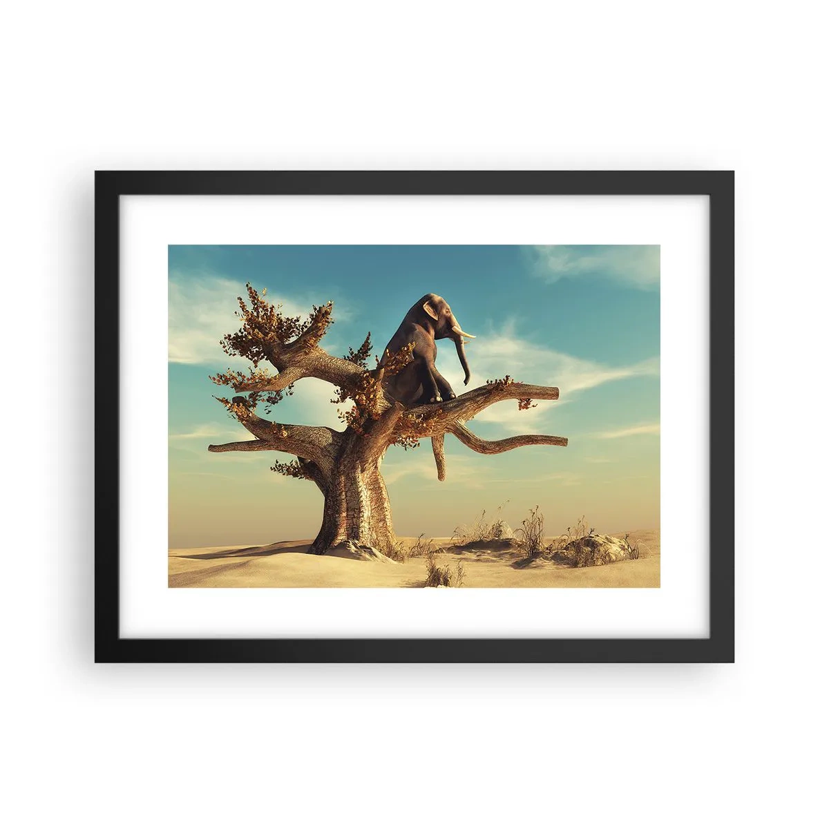 Poster in cornice nera - Nuovo punto di vista - 40x30 cm