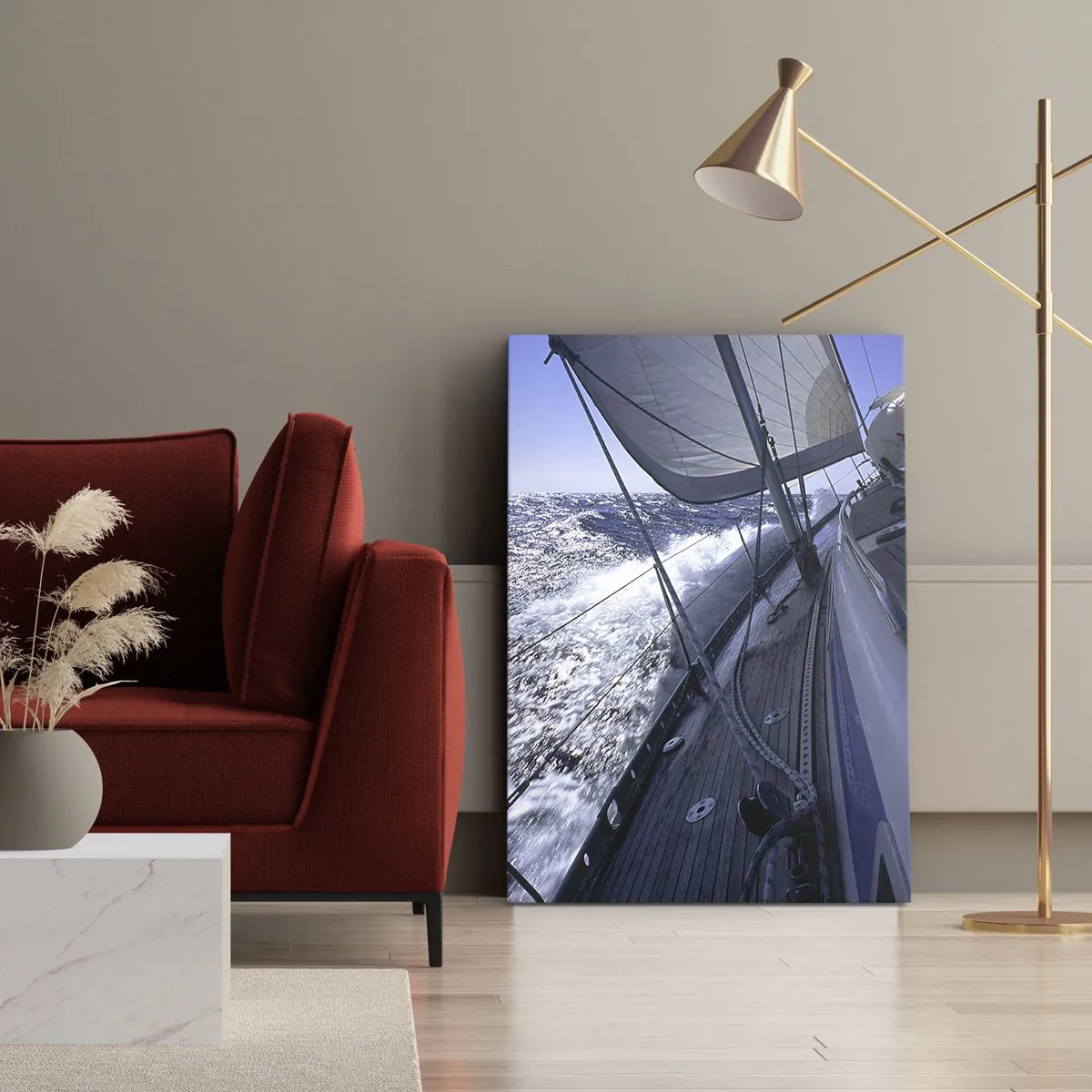 Quadro su tela - Stampe su Tela - So cosa vuol dire volare - 45x80 cm