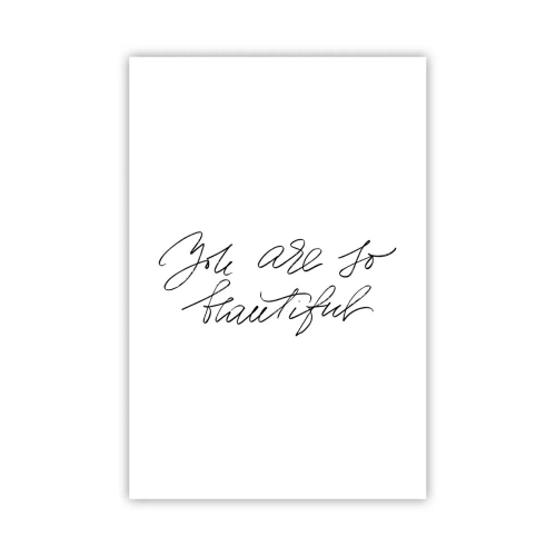 Poster - Davvero, credimi... - 61x91 cm