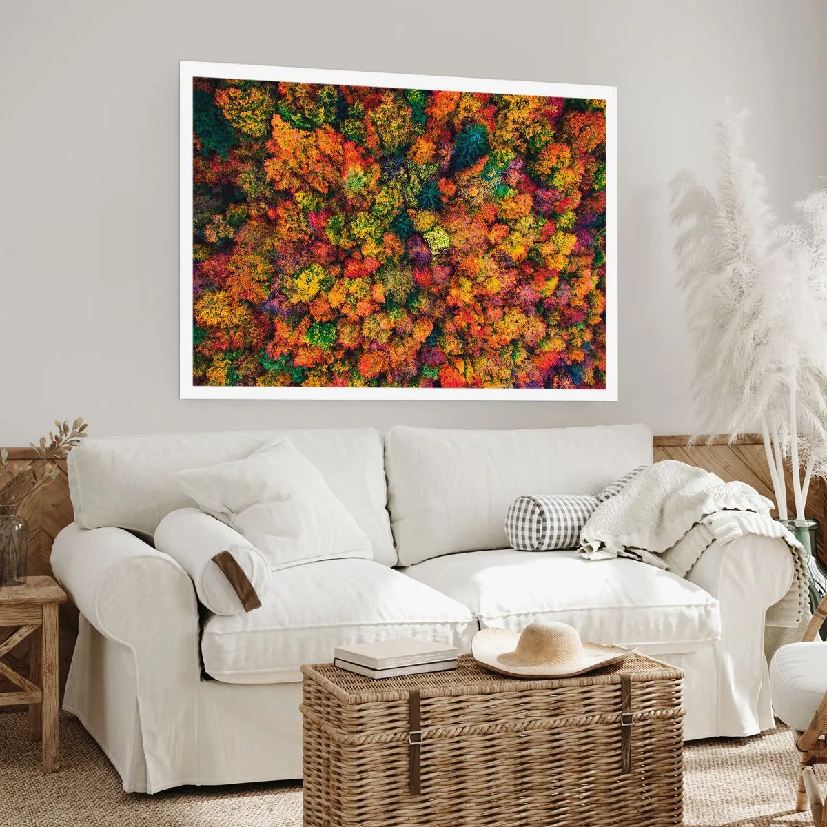 Poster - Il bouquet degli alberi d'autunno - 70x50 cm