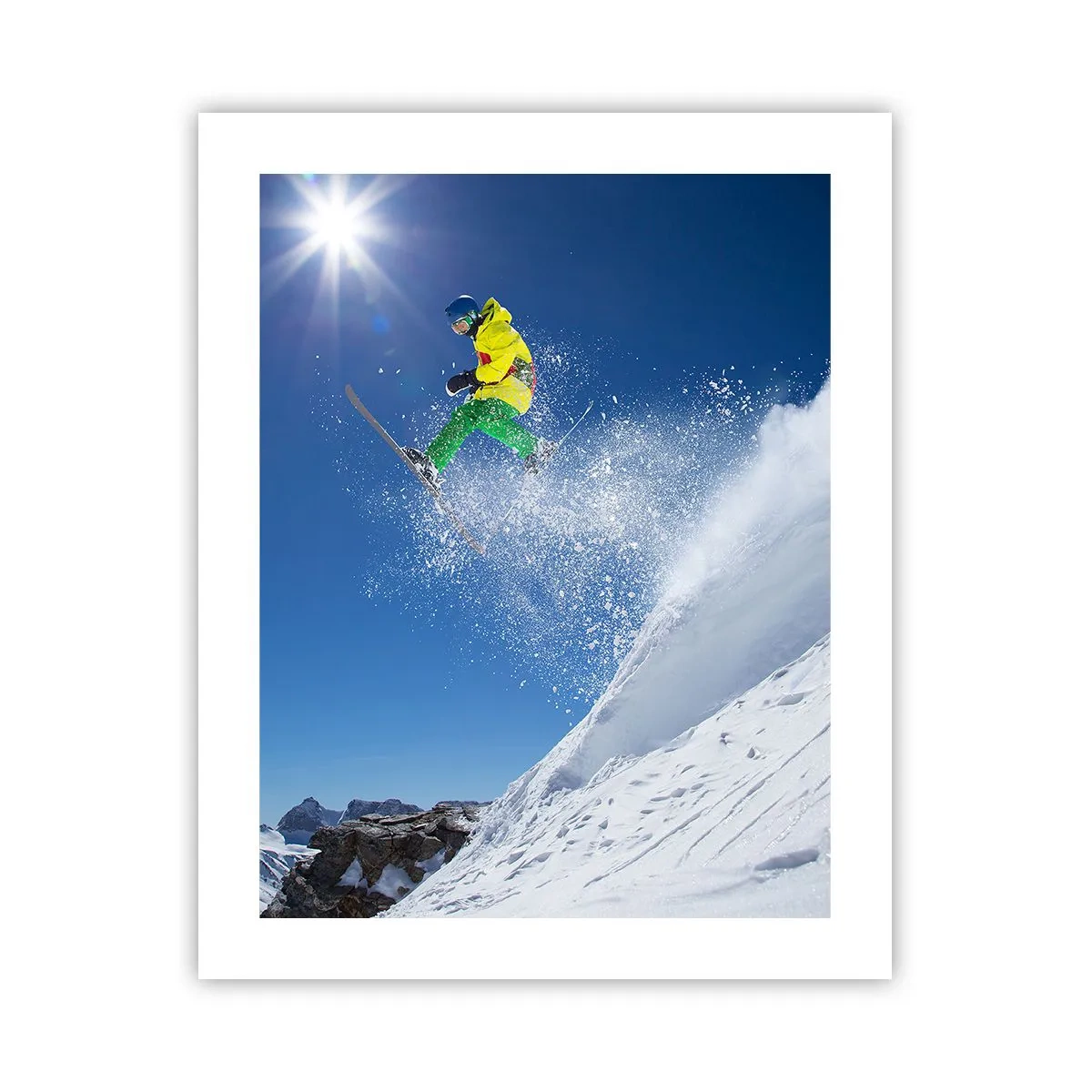Poster - Ballando con i monti - 40x50 cm
