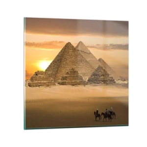 Quadro su vetro - Immutabili da migliaia di anni - 30x30 cm