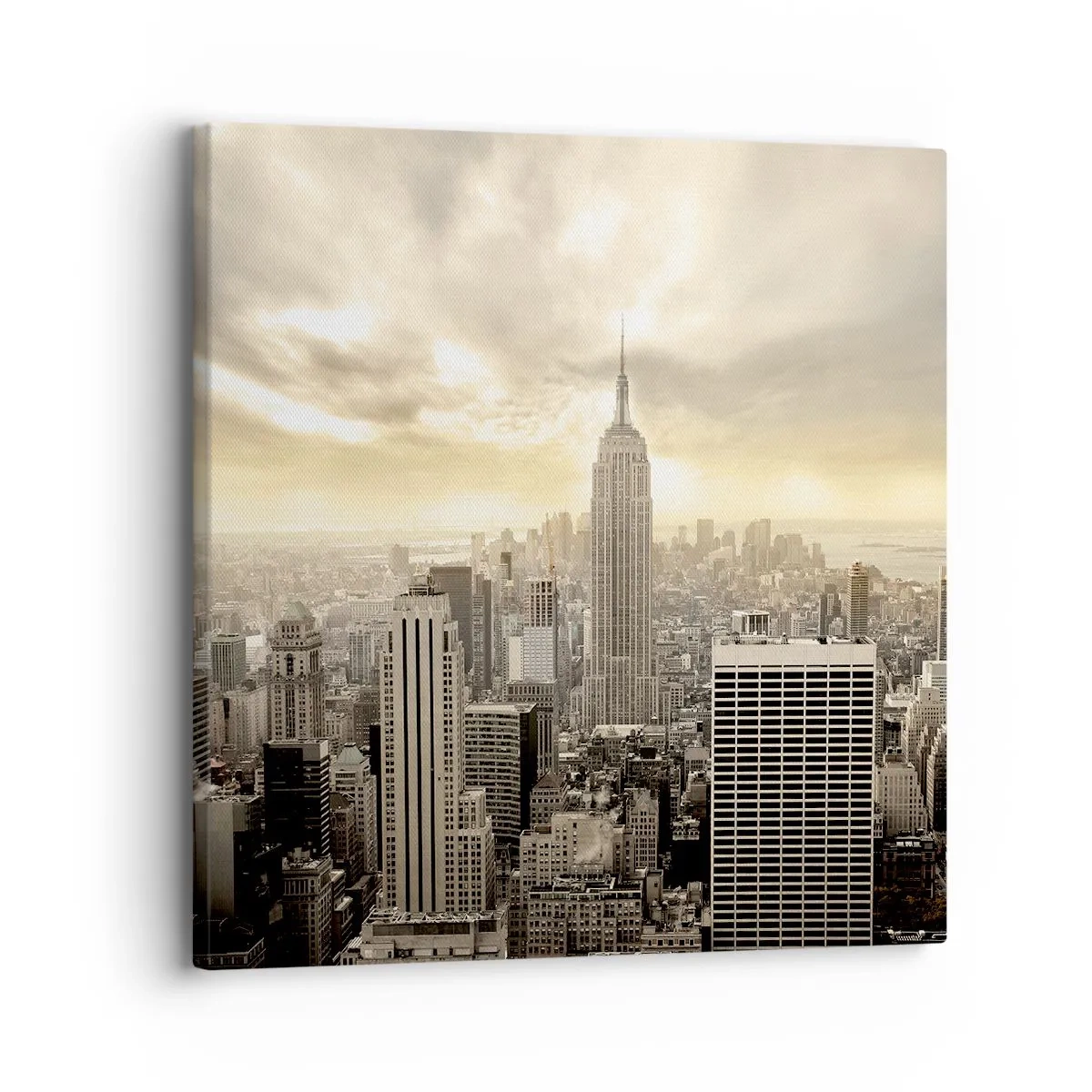 Quadro su tela - Stampe su Tela - New York in grigio - 30x30 cm