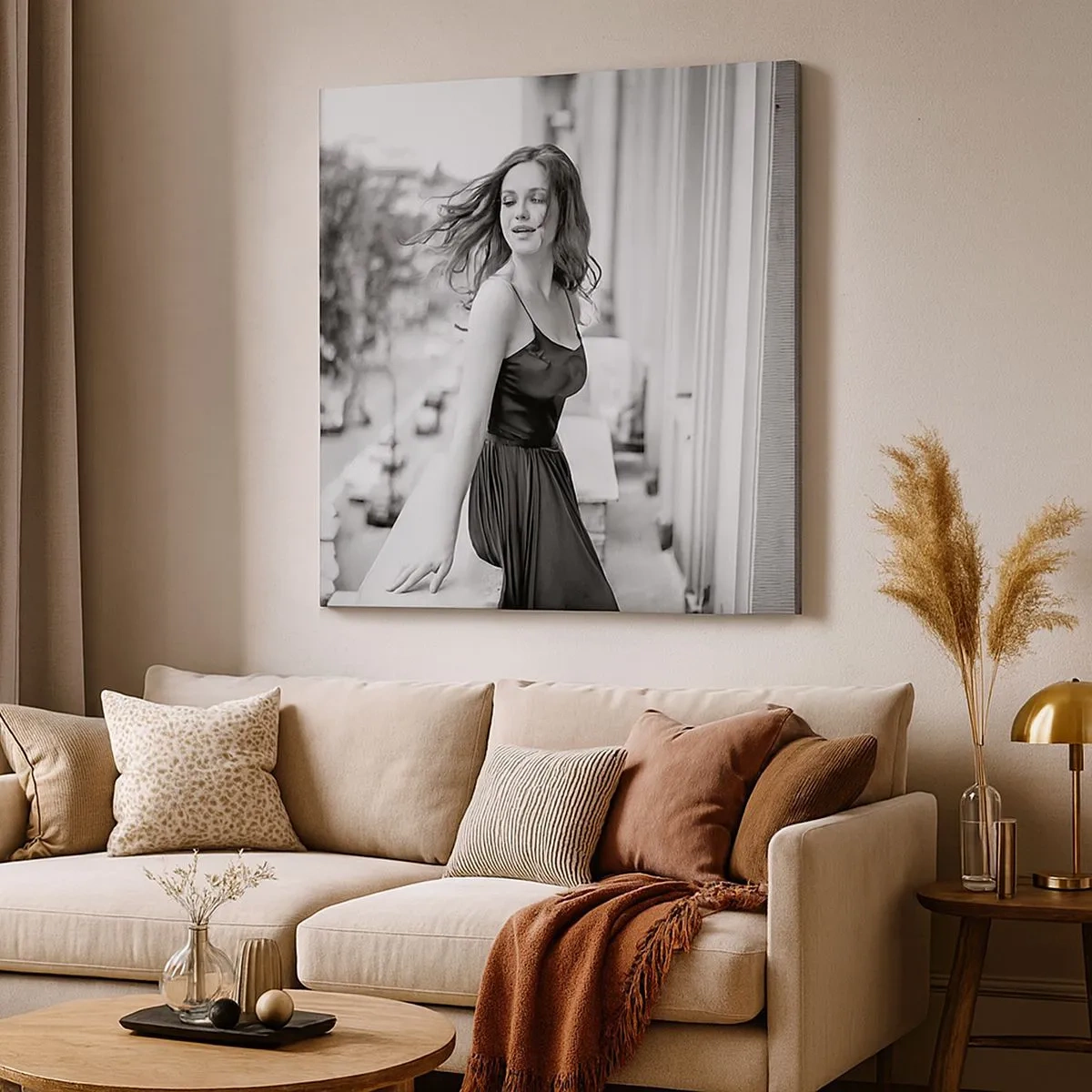 Quadro su tela - Stampe su Tela - Sicuramente parigina - 30x30 cm