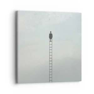 Quadro su tela - Stampe su Tela - Innalzati al di sopra - 30x30 cm