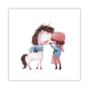 Poster - Racconto d'inverno - 40x40 cm