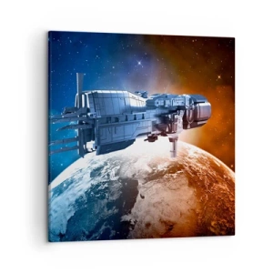 Quadro su tela - Stampe su Tela - Un attento osservatore - 50x50 cm