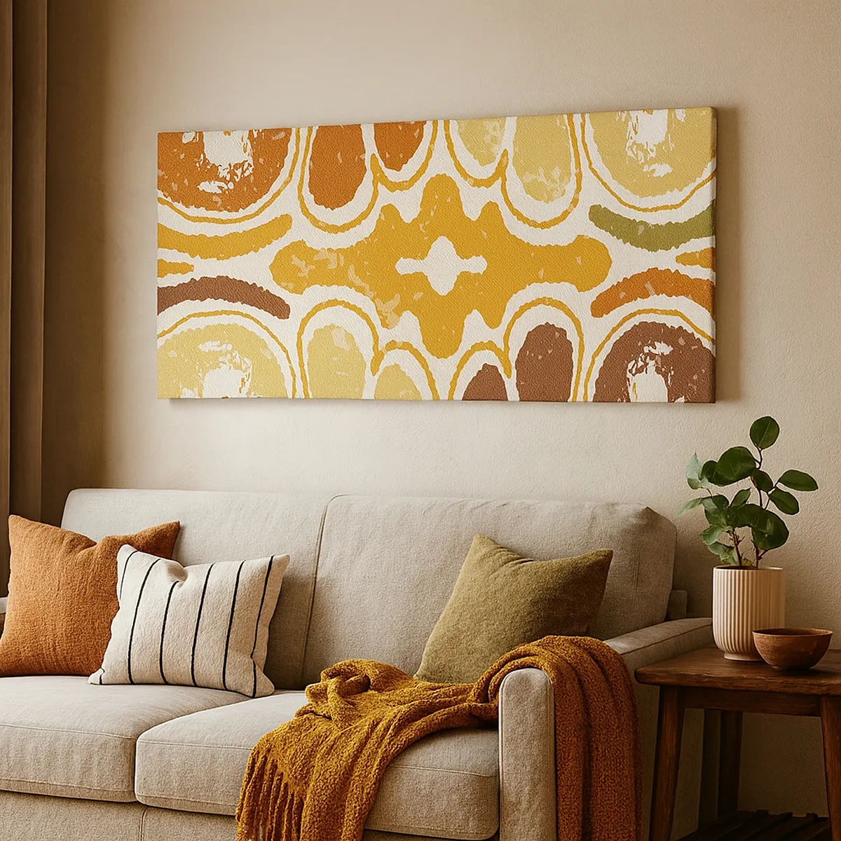 Quadro su tela - Stampe su Tela - Astrazione sentimentale - 30x30 cm