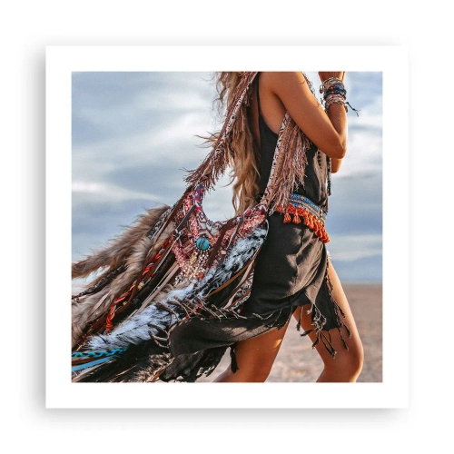 Poster - La donna dello sciamano - 50x50 cm