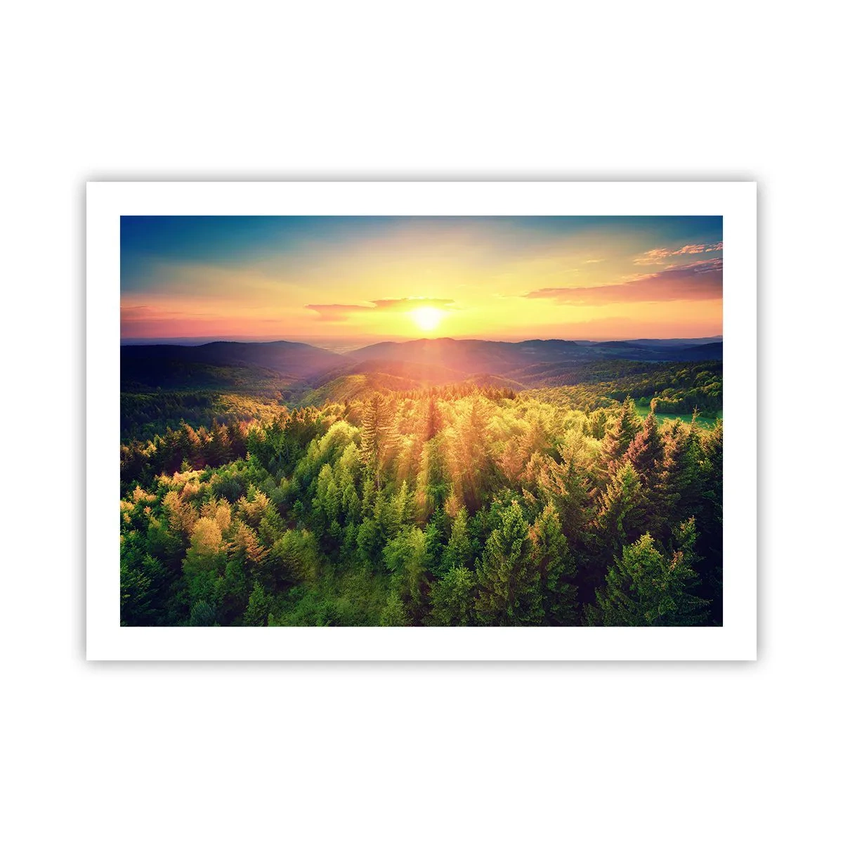 Poster - Vette e cime - 70x50 cm