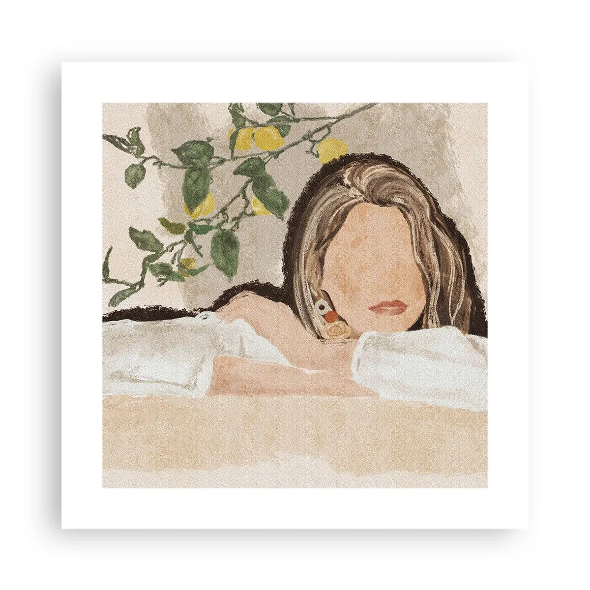 Poster - Bellezza del sud - 40x40 cm