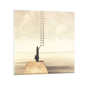 Quadro su vetro - Viaggio magico - 30x30 cm