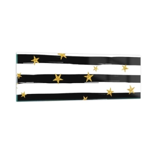 Quadro su vetro - Siamo tutti nati sotto una buona stella - 90x30 cm