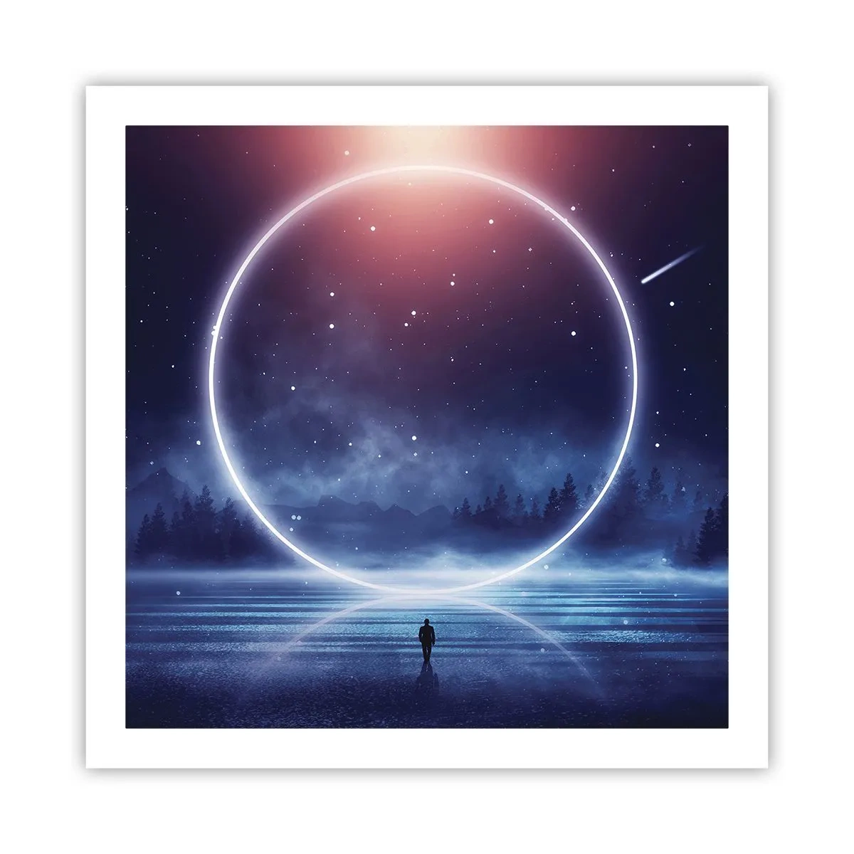 Poster - Sono già qui... - 60x60 cm