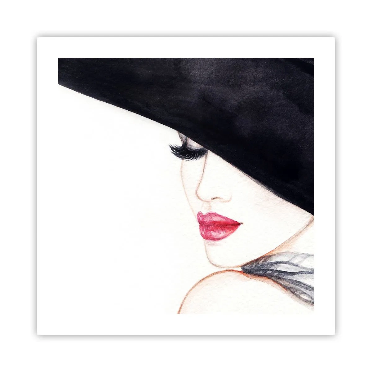 Poster - Eleganza e sensualità - 50x50 cm