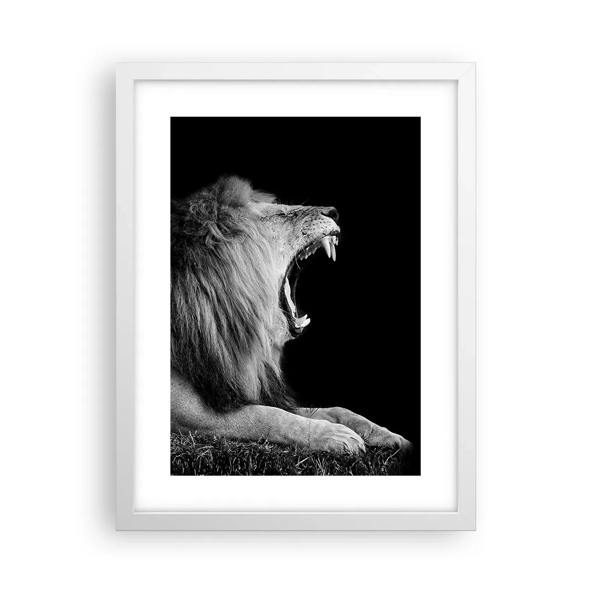 Poster in cornice bianca - Senza alcun dubbio - 30x40 cm