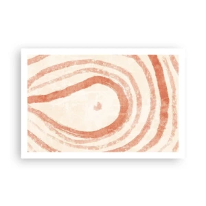 Poster - Cerchi di corallo - 91x61 cm