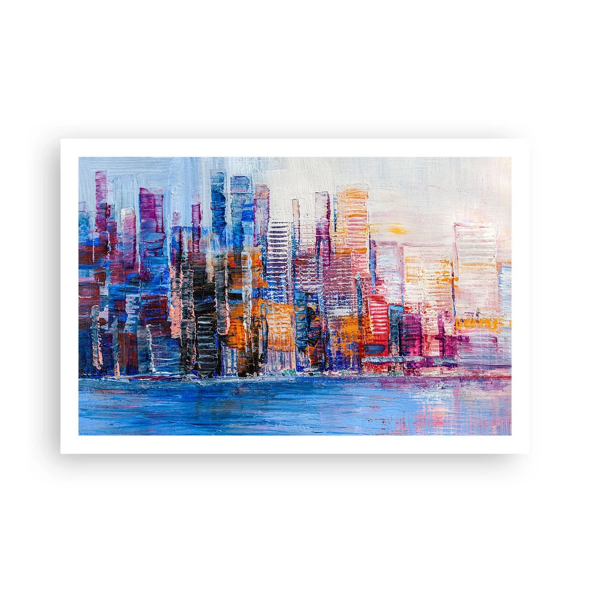 Poster - Metropoli gioiosa - 91x61 cm