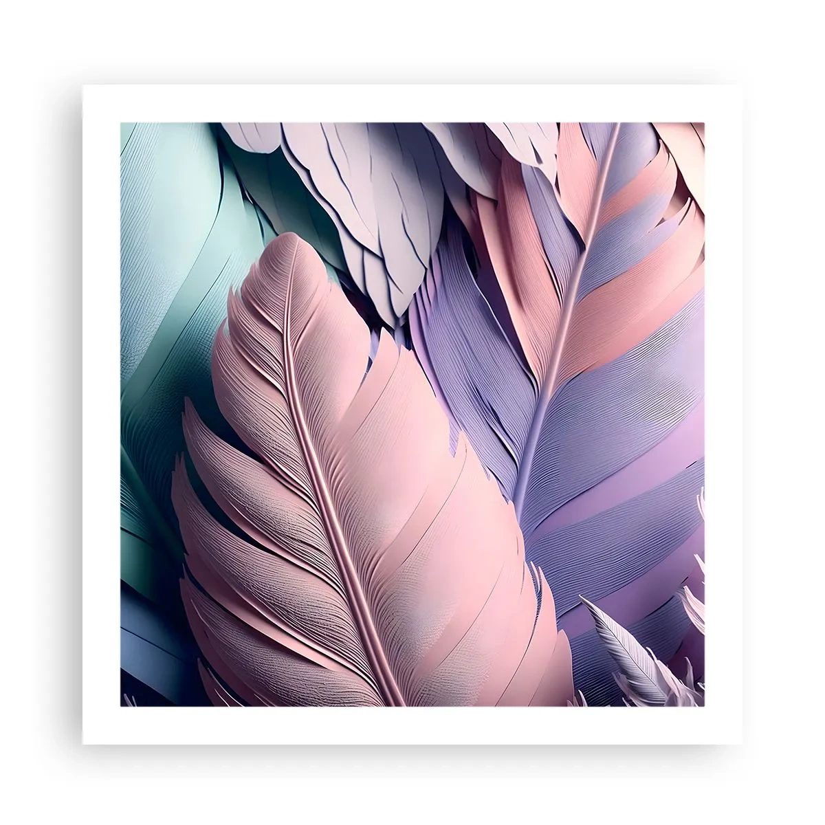 Poster - Eleganza per uccelli - 60x60 cm