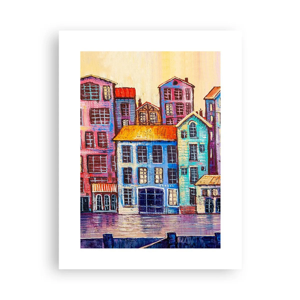 Poster - Una città da favola - 30x40 cm